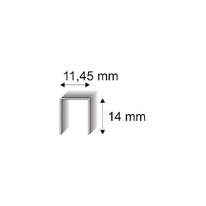 Čalounické spony Narex 581/14 - 10,55 x 14 mm - 1 000 ks