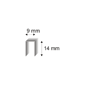 Čalounické spony Narex 328/14-150 - 9 x 14 mm