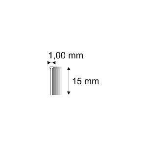 Truhlářské Brady Narex 12/15 (18G) - 1 x 15 mm
