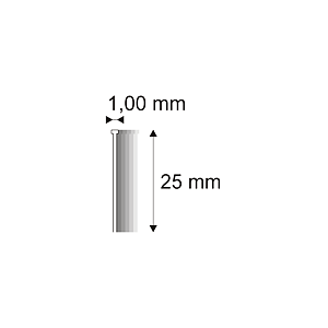 Truhlářské Brady Narex 12/25 (18G) - 1 x 25 mm