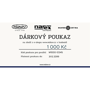 Dárkový poukaz - 1.000 Kč