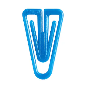 Dopisové spony Mikov 622 - plastové tvar V 25 mm - 30 ks