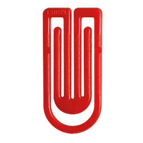 Dopisové spony Mikov 631 - plastové oblé 27 mm - 30 ks