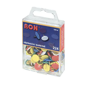 Připínáčky barevný mix Mikov 224