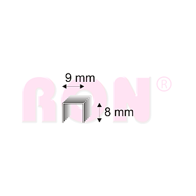 Čalounické spony Narex 328/08-150 - 9 x 8 mm - 18 000 ks