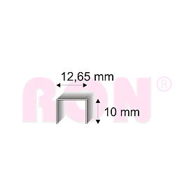 Čalounické spony Narex 337/10-150 - 12,65 x 10 mm - 10 800 ks