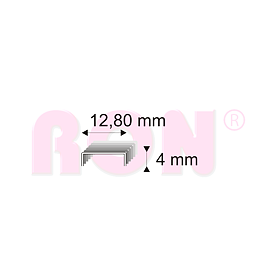 Čalounické spony Narex 338/04 - 12,80 x 4 mm