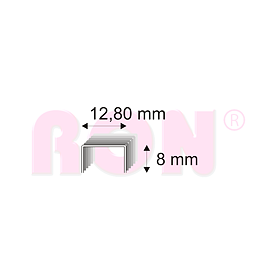 Čalounické spony Narex 338/08-140 - 12,80 x 8 mm