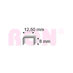 Čalounické spony Narex 342/08 - 12,50 x 8 mm