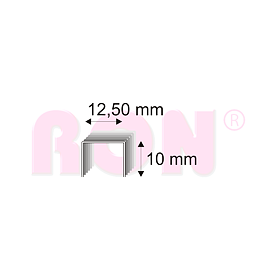 Čalounické spony Narex 342/10 - 12,50 x 10 mm
