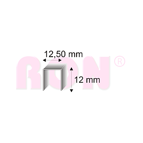 Čalounické spony Narex 342/12 - 12,50 x 12 mm
