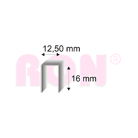 Čalounické spony Narex 342/16 - 12,50 x 16 mm - 13 000 ks