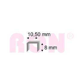 Čalounické spony Narex 345/08 - 10,50 x 8 mm