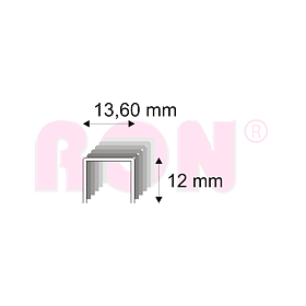 Čalounické spony Narex 489/12 - 13,60 x 12 mm - 16 800 ks