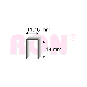 Čalounické spony Narex 530/18 - 11,45 x 18 mm