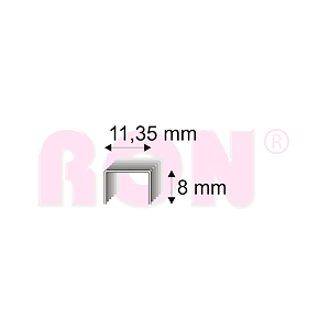 Čalounické spony Narex 539/08 - 11,35 x 8 mm