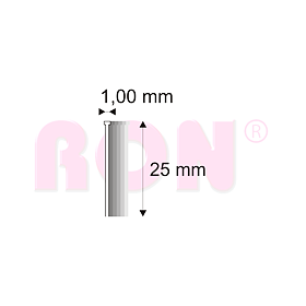 Truhlářské Brady Narex 12/25 (18G) - 1 x 25 mm