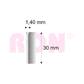 Truhlářské Brady Narex 16/30 - 1,40 x 30 mm - 2 500 ks