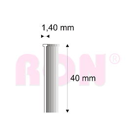 Truhlářské Brady Narex 16/40 - 1,40 x 40 mm - 2 500 ks