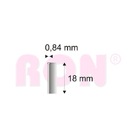 Truhlářské Brady Narex 84/18 - 0,84 x 18 mm - 14 000 ks
