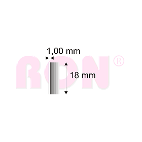 Truhlářské Piny Narex 10/18 - 1 x 18 mm - 7 000 ks