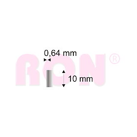 Truhlářské Piny Narex 6/10 - 0,64 x 10 mm - 20 000 ks