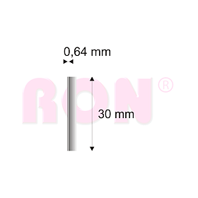 Truhlářské Piny Narex 6/30 - 0,64 x 30 mm - 20 000 ks