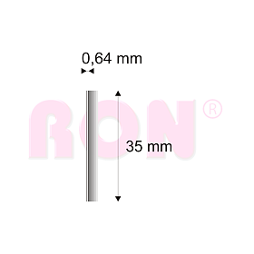 Truhlářské Piny Narex 6/35 - 0,64 x 35 mm - 20 000 ks