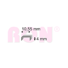 Čalounické spony Narex 581/04 - 10,55 x 4 mm - 2 000 ks