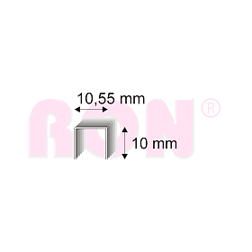 Čalounické spony Narex 581/10 - 10,55 x 10 mm - 1 000 ks