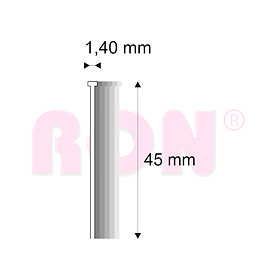 Truhlářské Brady Narex 16/45 - 1,40 x 45 mm - 4 000 ks