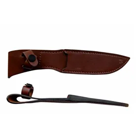 Kožené pouzdro LES úzký hnědé 398-NP-13/A