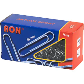 Dopisové spony Mikov 472 - aktové 50 mm - 75 ks