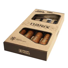 Sada plochých dlát 4dílná WOOD PLUS - 8, 10, 16, 32 mm