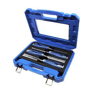Sada dlát plochých úderových v plastovém kufru 4dílná HEAVY DUTY, 6, 12, 20, 26 mm