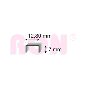 Čalounické spony Narex 338/07-140 - 12,80 x 7 mm