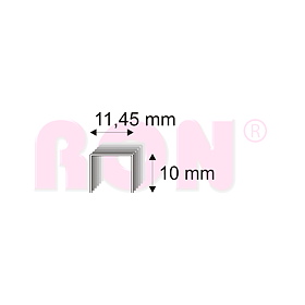Čalounické spony Narex 530/10 - 11,45 x 10 mm