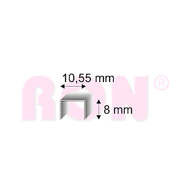 Čalounické spony Narex 581/08 - 10,55 x 8 mm