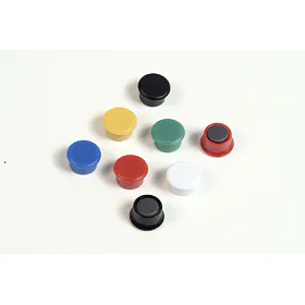 Magnety Mikov 851 - barevný mix 13 mm