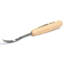 Dláto řezbářské ploché kosé prohnuté WOOD STANDARD