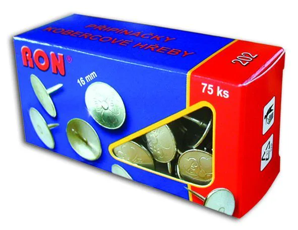 Připínáčky kobercové hřeby Mikov 202 16 mm