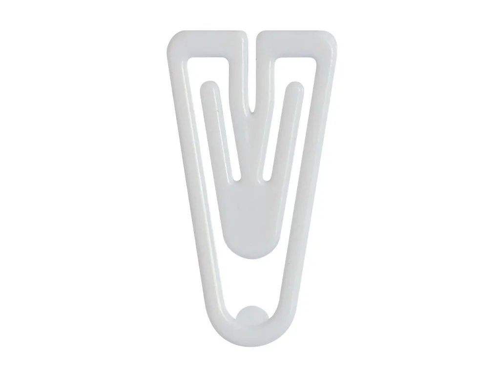 Dopisové spony Mikov 621 - plastové tvar V 21 mm - 30 ks