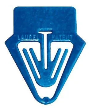 Dopisové spony Mikov 661 - plastové popisovací 25 mm - 10 ks