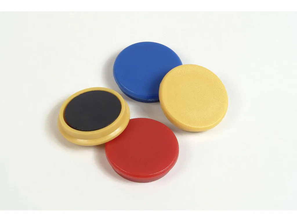 Magnety Mikov 853 - barevné 32 mm - 4 ks