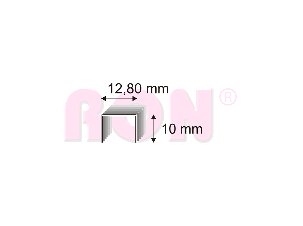 Čalounické spony Narex 338/10-140 - 12,80 x 10 mm
