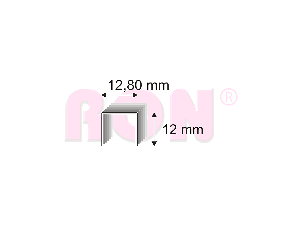 Čalounické spony Narex 338/12-140 - 12,80 x 12 mm