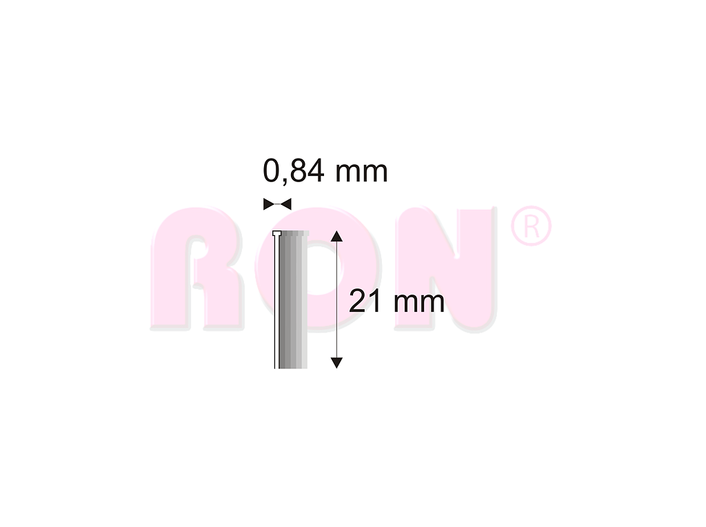 Truhlářské Brady Narex 84/21 - 0,84 x 21 mm - 14 000 ks