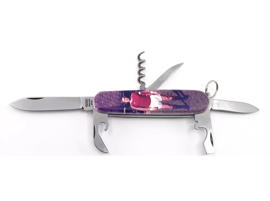 Kapesní zavírací nůž STOVKA 6dílný - Fotbalové legendy: Jan Berger - limitovaná edice 100-NH-6