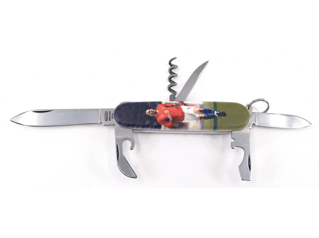 Kapesní zavírací nůž STOVKA 6dílný - Fotbalové legendy: Jan Koller - limitovaná edice 100-NH-6