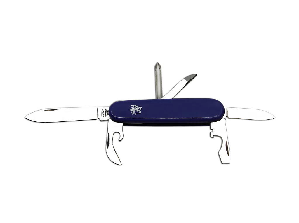 Kapesní zavírací nůž STOVKA 6dílný s šroubovákem a otvírákem na láhve a konzervy 100-NH-6B